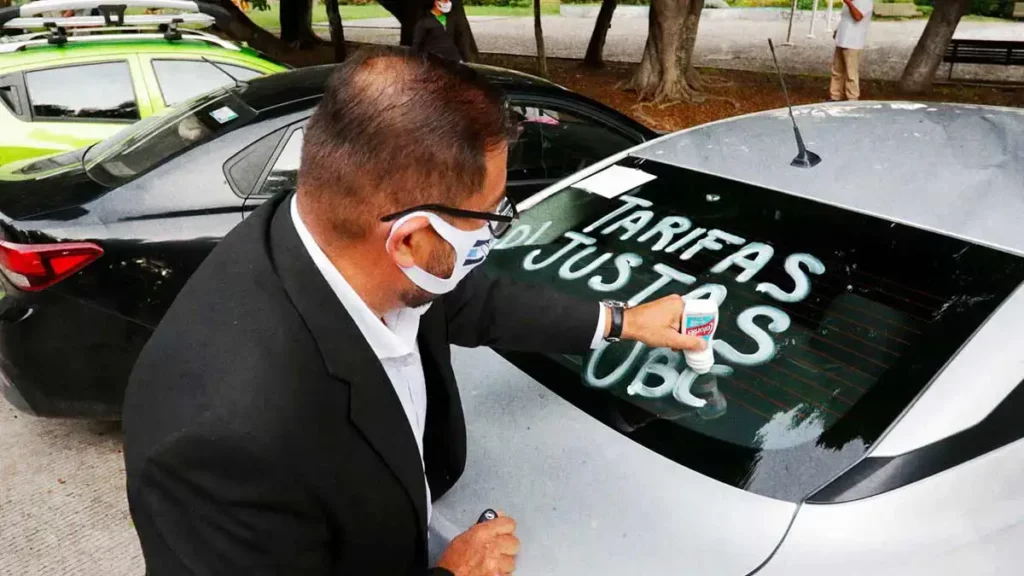 Conductores de Uber Puebla se unirán al paro nacional el 23 de octubre