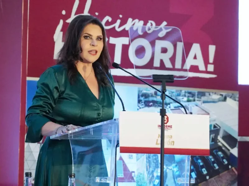 Norma Layón presenta su tercer y último informe de gobierno, culminando seis años de transformación y progreso