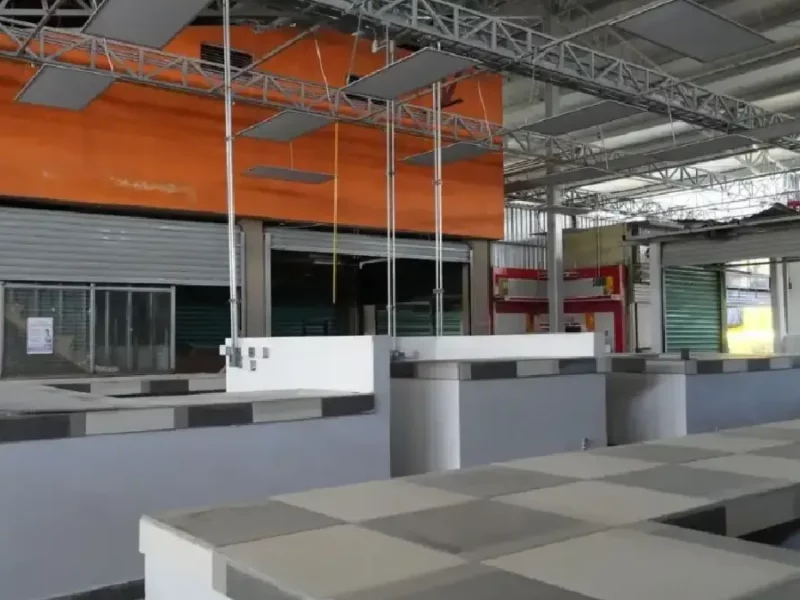 Modernizamos el mercado municipal para un comercio digno y seguro