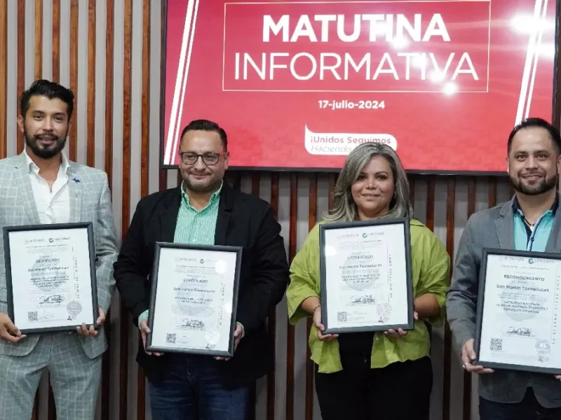 Texmelucan se destaca en mejora regulatoria a nivel nacional
