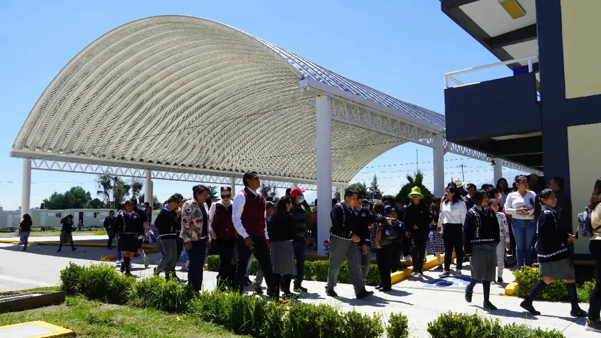 El gobernador Sergio Salomón y Norma Layón inauguran obras clave para San Martín Texmelucan