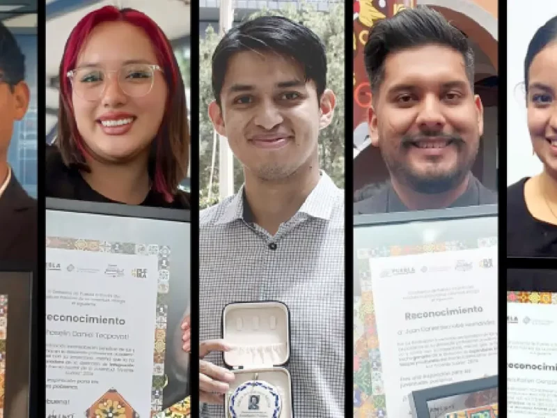Universitarios BUAP reciben Premio Estatal de la Juventud “Vicente Suárez” 2024