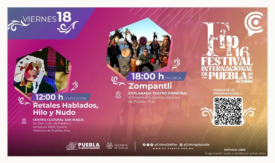 Exposición de Mafalda y más actividades del 14 al 20 de octubre en Puebla 