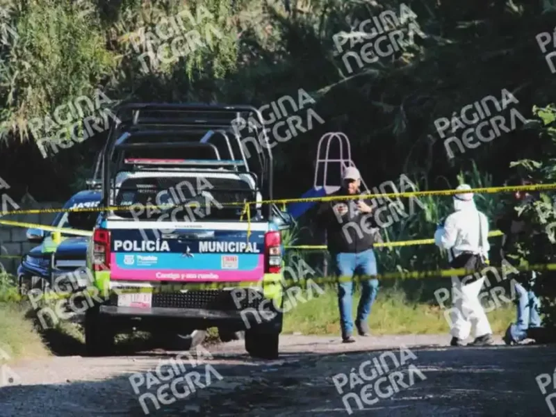 Matan a balazos a hombre en la colonia La Hacienda, Puebla