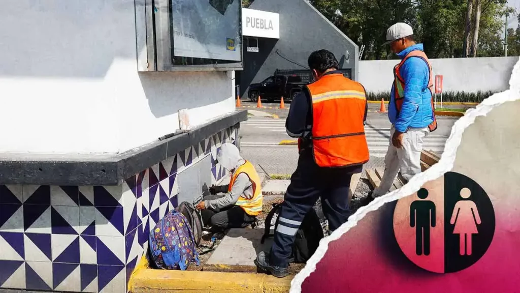 Construcción de baños en estaciones de RUTA Puebla presenta retraso; serán menos de los contemplados