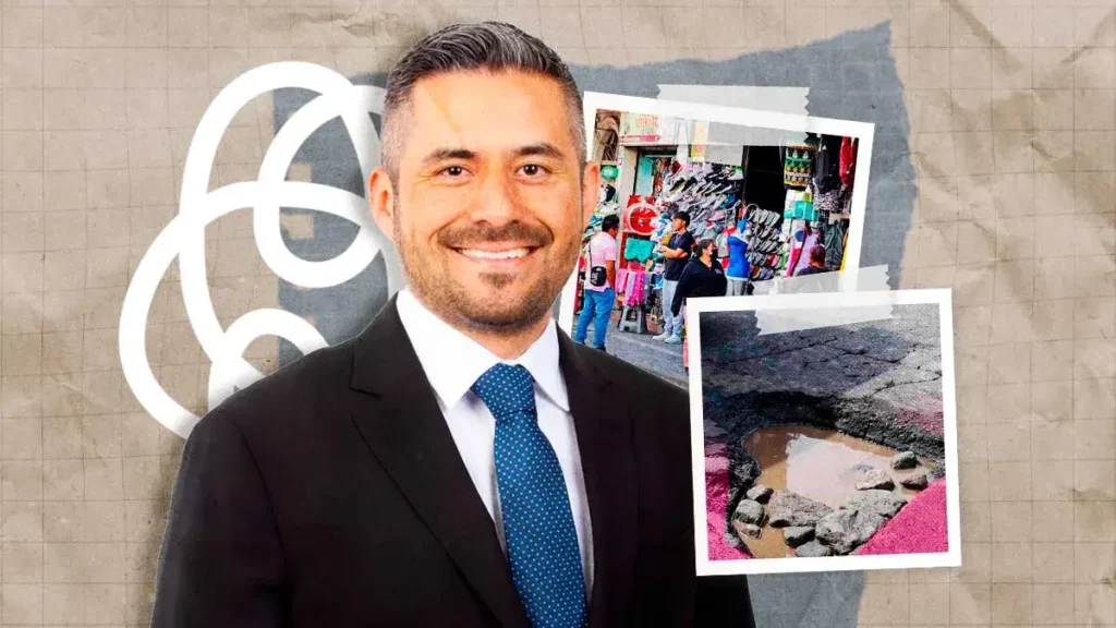 Con ambulantes, baches y críticas financieras, entrega Adán Domínguez a Pepe Chedraui Puebla capital