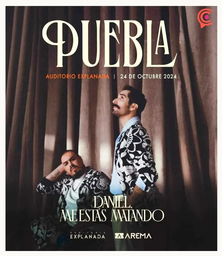 Daniel, Me Estás Matando dará un concierto en Explanada Puebla