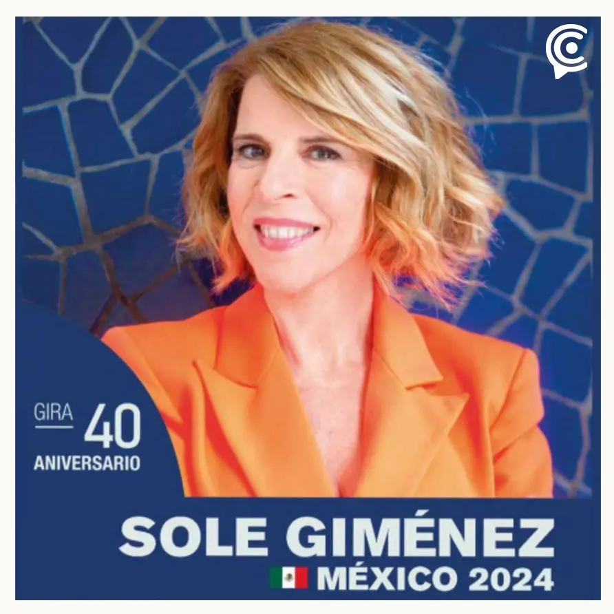 Cantante Sole Giménez festejará en Puebla 40 años de trayectoria