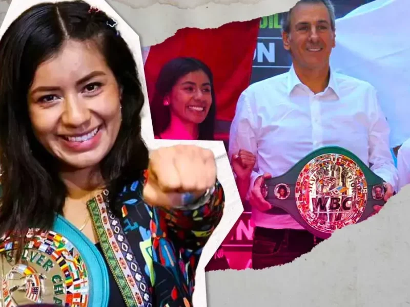 Gabriela “La Bonita” Sánchez cumple con pesaje; defenderá su cinturón de plata del CMB