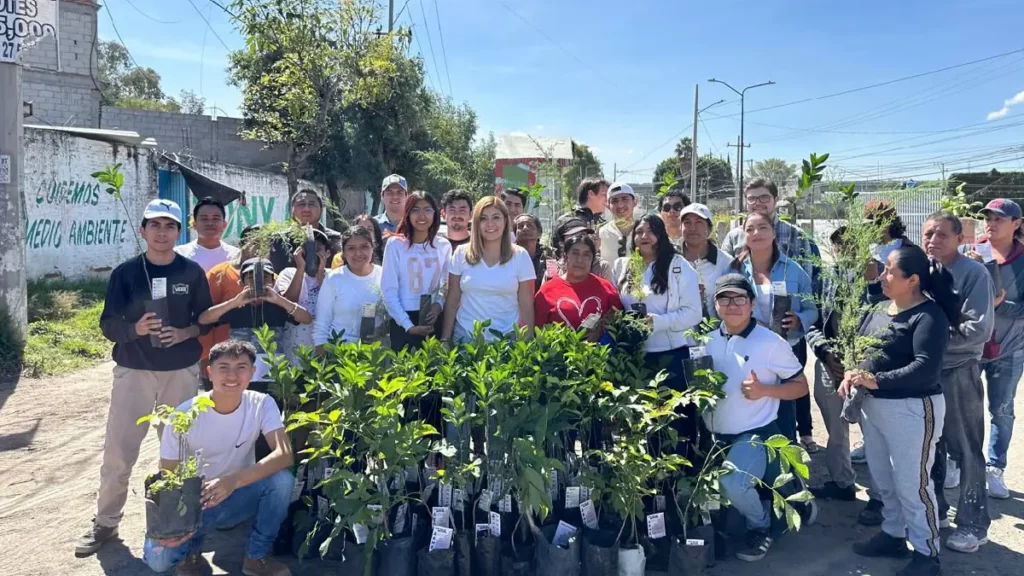 Con jornadas de reforestación, desarrollamos espacios verdes_ Armenta