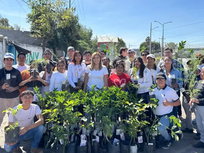 Con jornadas de reforestación, desarrollamos espacios verdes_ Armenta