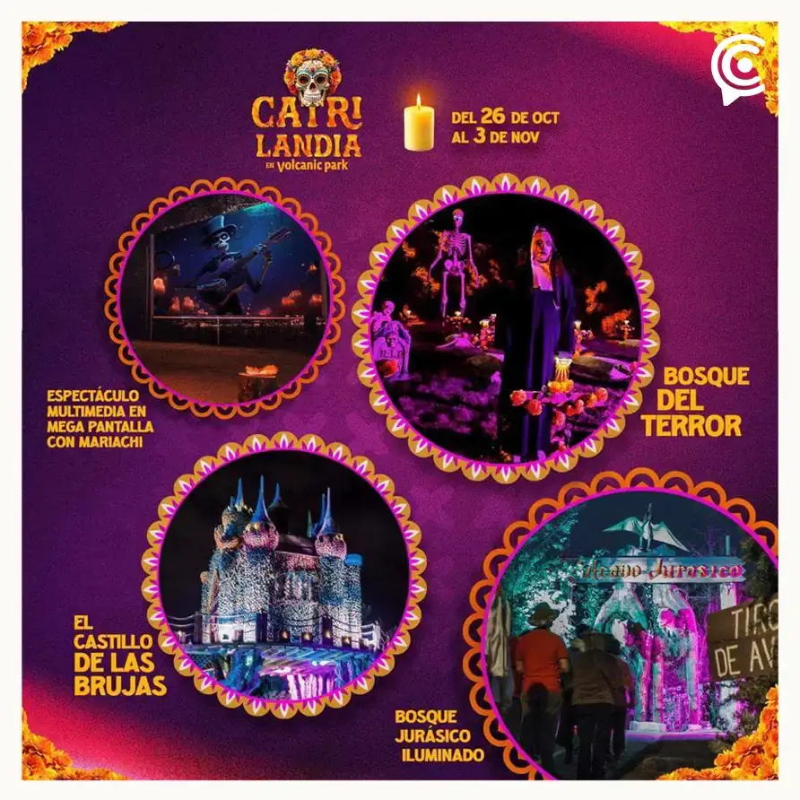Disfruta de las actividades que ofrece “Catrilandia”, en Volcanic Park Puebla