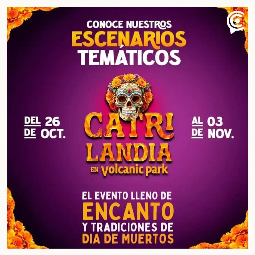 Disfruta de las actividades que ofrece “Catrilandia”, en Volcanic Park Puebla