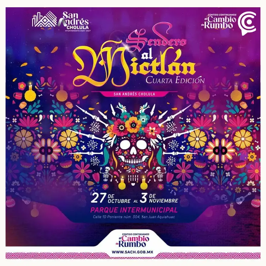 Estas son las actividades para disfrutar en Puebla por el Día de Muertos