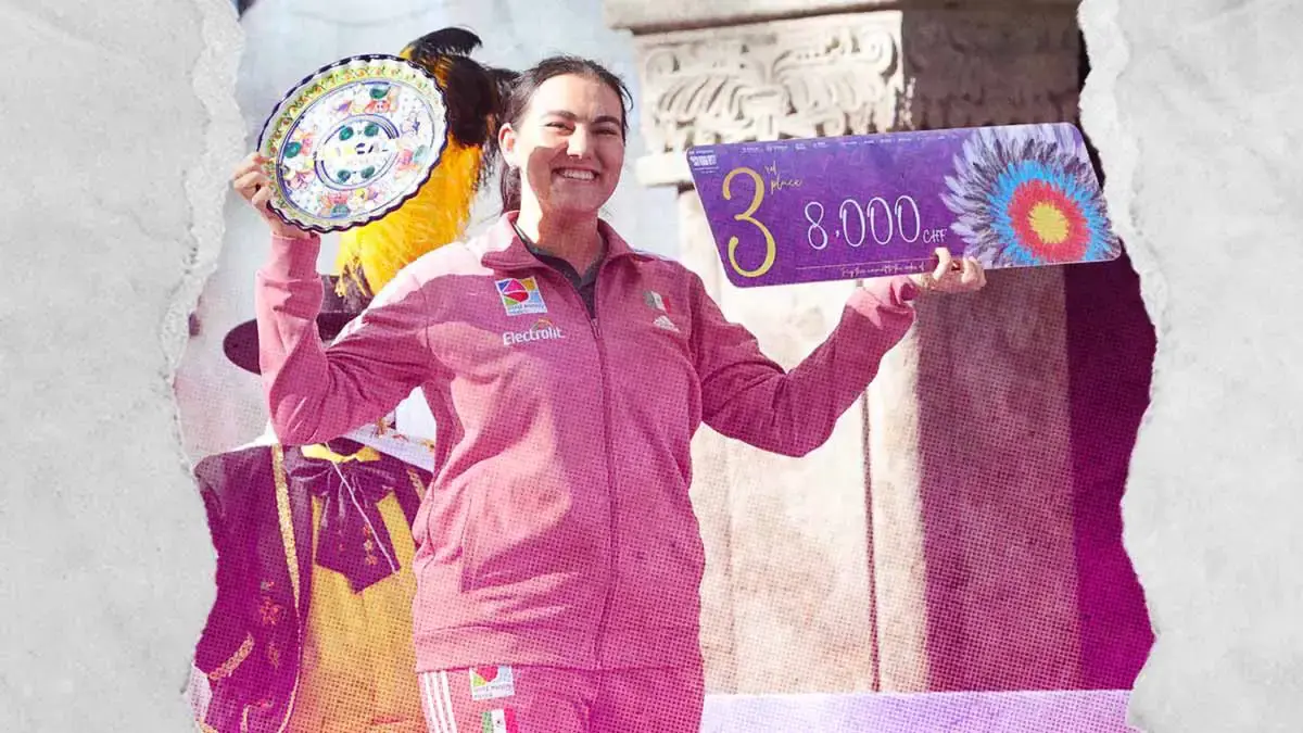 Alejandra Valencia consigue medalla de bronce en Copa del Mundo Tlaxcala 2024 