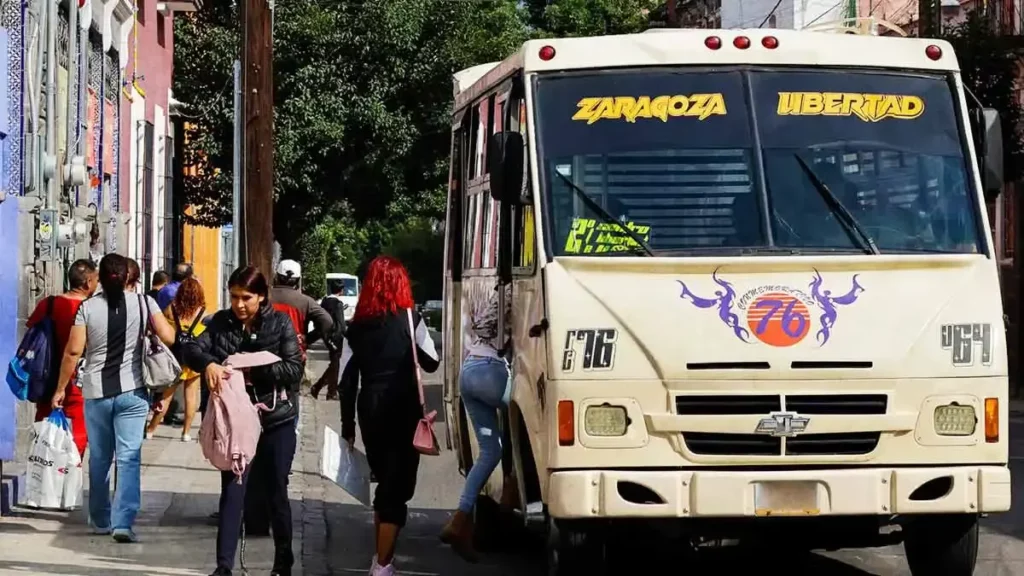 Transporte público, el lugar donde las personas de Puebla capital se sienten más inseguras 