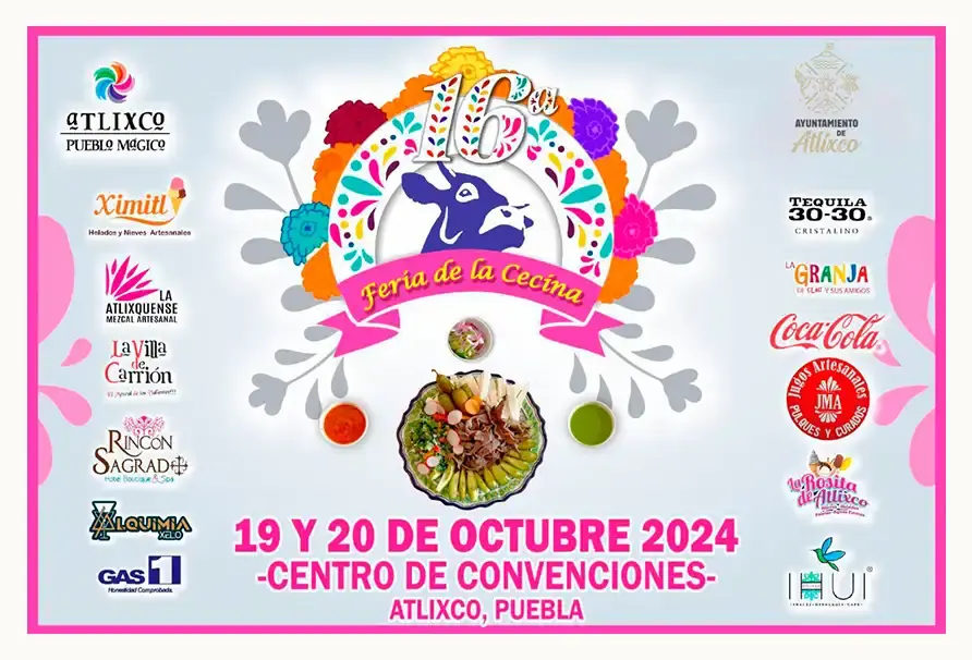 Comida, arte, deporte y catrinas gigantes; ven a Atlixco y disfruta este fin de semana