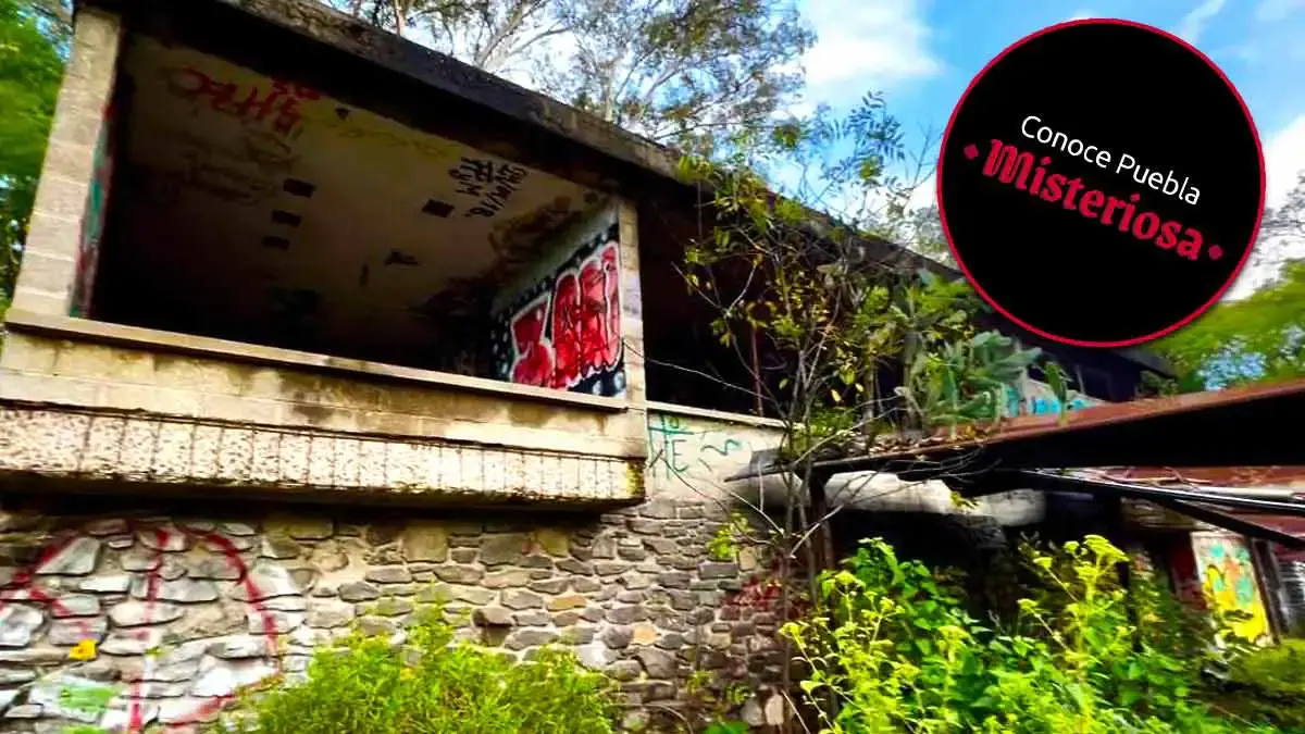 Casa abandonada de los Fuertes de Loreto, uno de los lugares más tenebrosos de Puebla