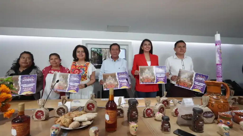 Presentan en Congreso del Estado actividades por Día de Muertos en Tochimilco y Atzitzihuacan