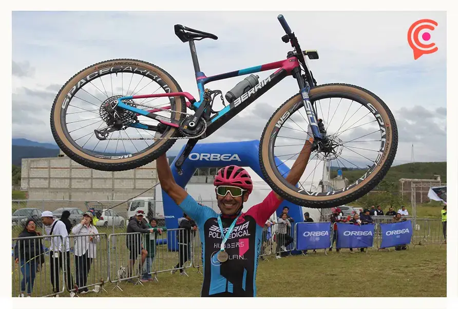 Diego Arias se prepara para el Campeonato Mundial de Ciclismo de Montaña Valais 2025