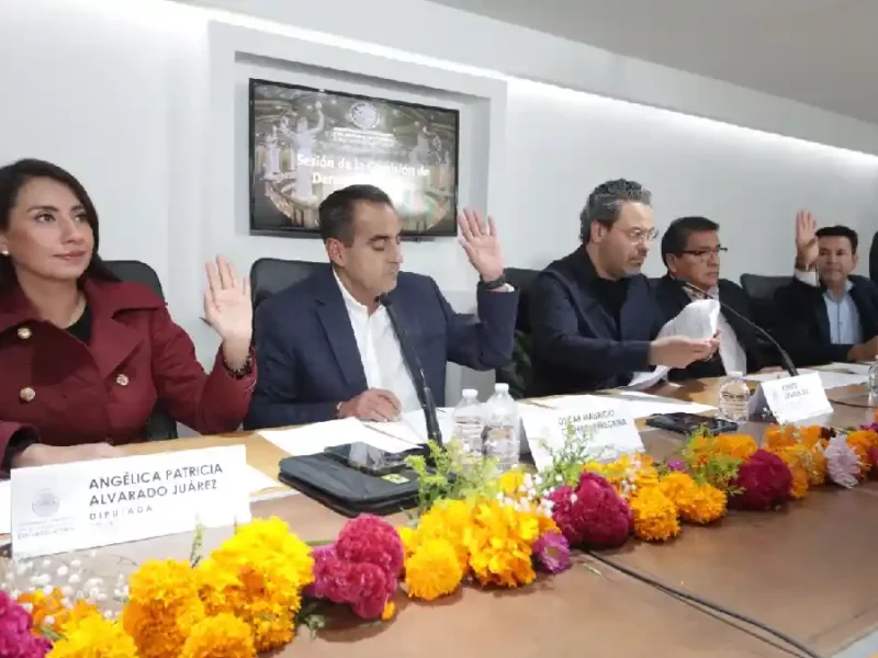 Comisión del Congreso aprueba lineamientos para comparecencias de aspirantes a titularidad de la CDH Puebla