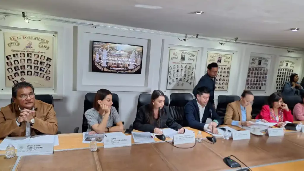Presentan en el Congreso, Plan de Trabajo de la Comisión de la Familia y los Derechos de la Niñez