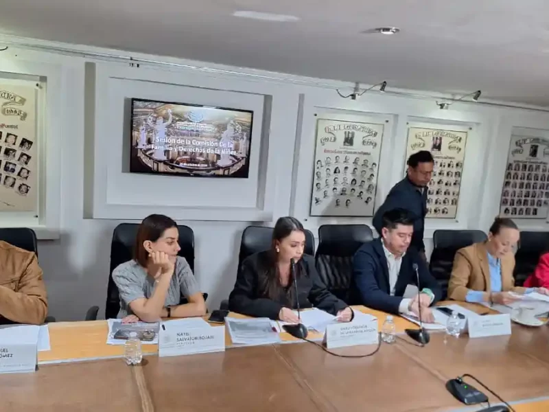Presentan en el Congreso, Plan de Trabajo de la Comisión de la Familia y los Derechos de la Niñez