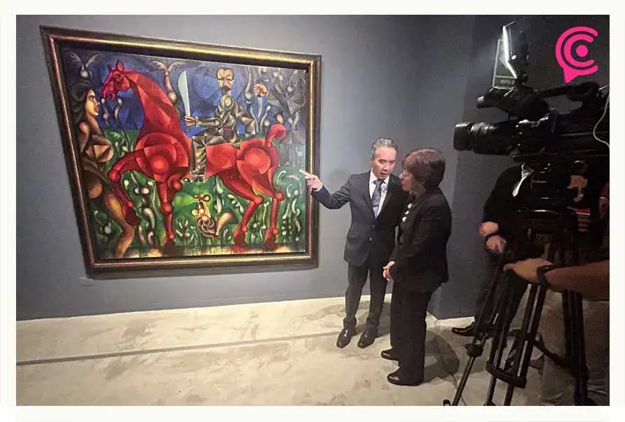 Lilia Cedillo y Carlos Luna inauguran la retrospectiva “Entre Ósmosis y Fusión” en CCU BUAP 