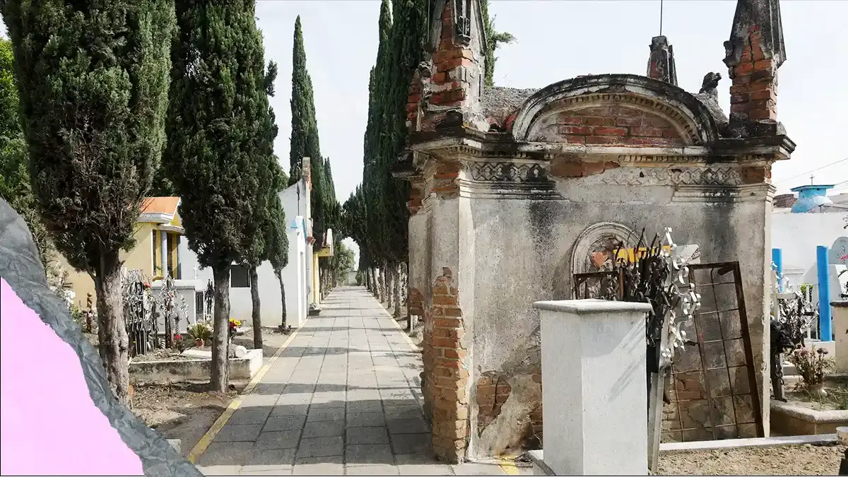 Mantenimiento en panteones de San Andrés Cholula lleva un avance del 95%