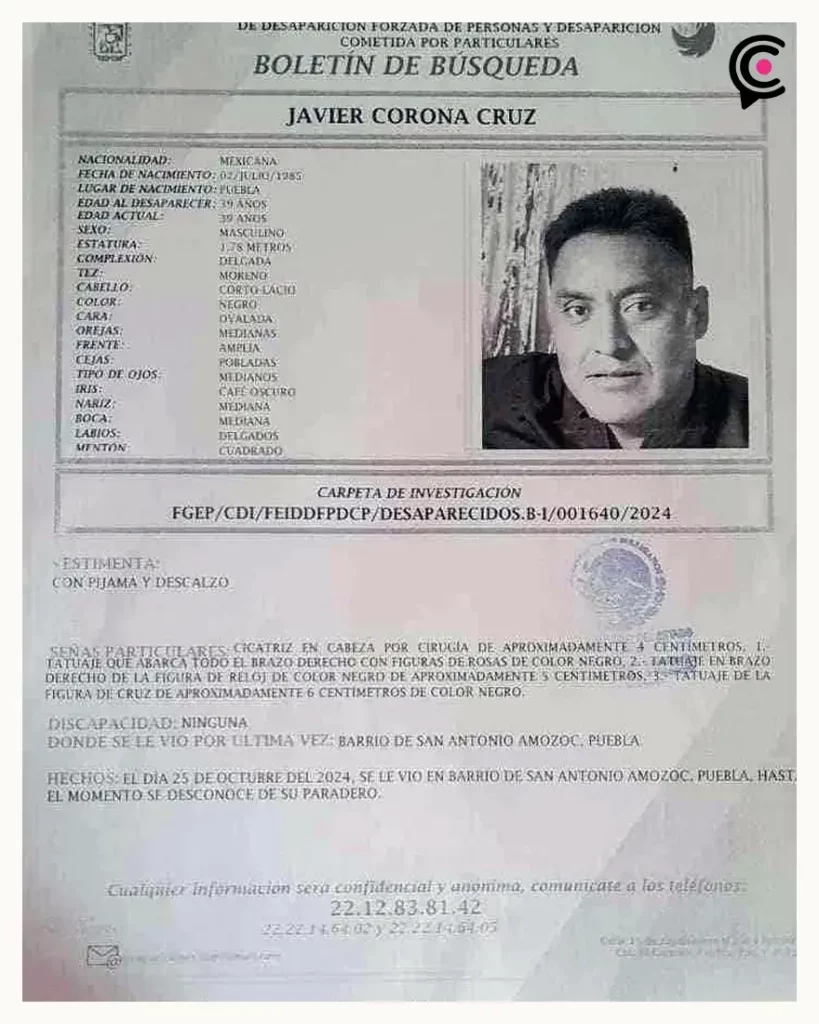 Levantan a padre e hijo y localizan sus cuerpos desmembrados en Amozoc 