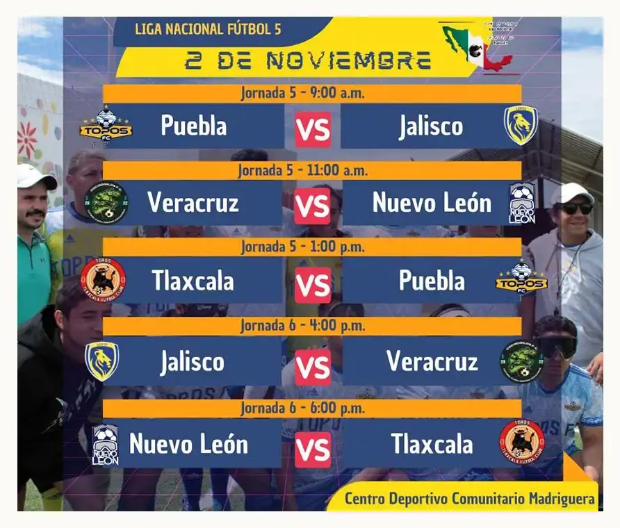 opos FC buscará mantenerse invicto en la Liga Nacional de Fútbol 5 para ciegos 2024