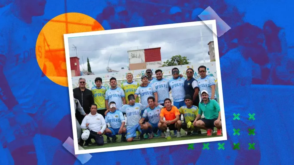 opos FC buscará mantenerse invicto en la Liga Nacional de Fútbol 5 para ciegos 2024