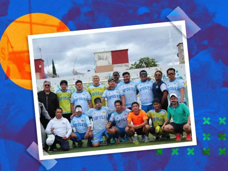 opos FC buscará mantenerse invicto en la Liga Nacional de Fútbol 5 para ciegos 2024