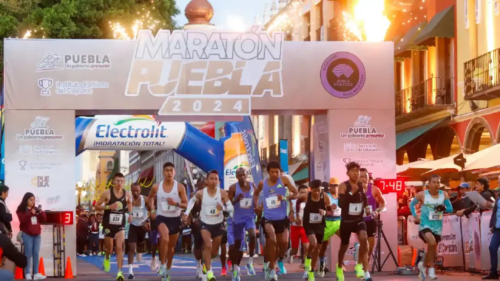 Gracias al impulso del gobierno de Sergio Salomón, “Maratón Puebla” obtiene certificación internacional "Élite 2024"