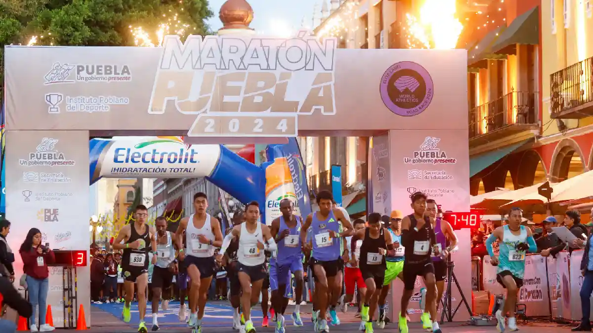Gracias al impulso del gobierno de Sergio Salomón, “Maratón Puebla” obtiene certificación internacional "Élite 2024"