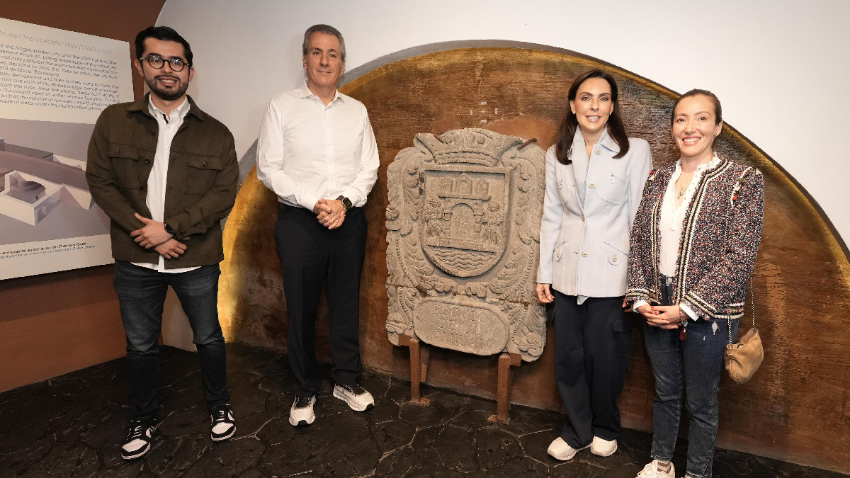 Pepe Chedraui recorrió el Puente de Bubas y el Pasaje Sitio Histórico 5 de Mayo