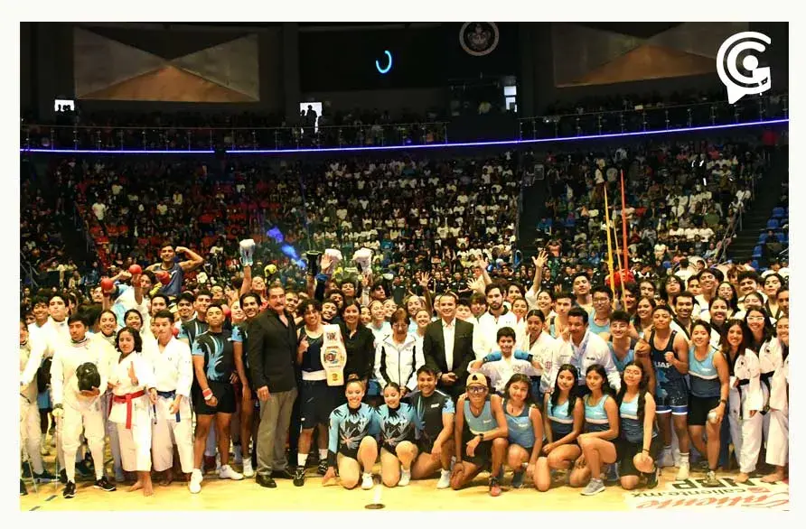 Lilia Cedillo inauguró la Universiada Interna 2024 de la BUAP; participarán nueve mil alumnos