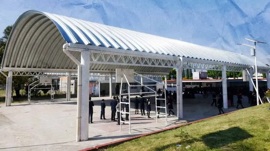 Gobierno estatal y Ayuntamiento de Puebla instalarán 17 techados en escuelas públicas