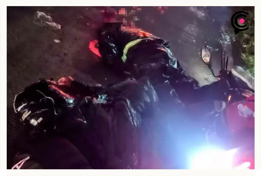 Motociclistas murieron atropellados en lateral de la autopista México-Puebla, a la altura de Xochimehuacan
