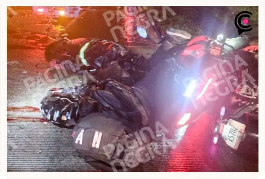 Motociclistas murieron atropellados en lateral de la autopista México-Puebla, a la altura de Xochimehuacan