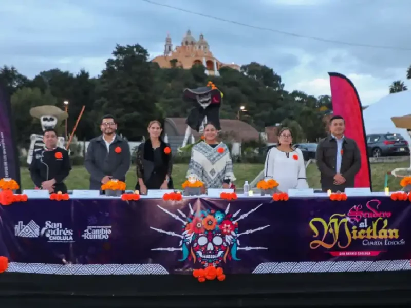 Presenta Lupita Cuautle el Festival Sendero al Mictlán Cuarta Edición