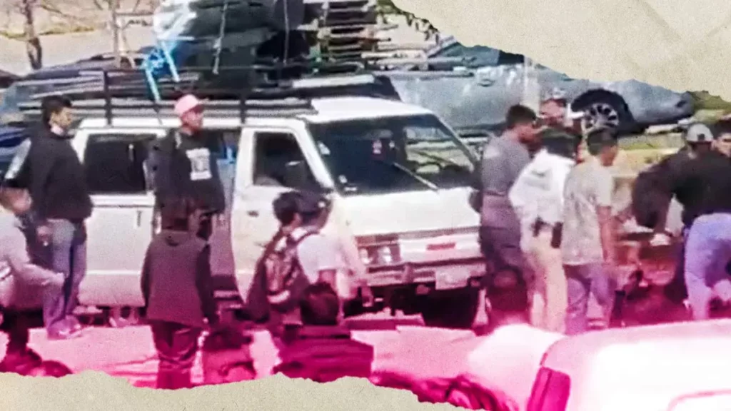 Ambulantes pelean por lugares previo al concierto de Luis Miguel en Puebla