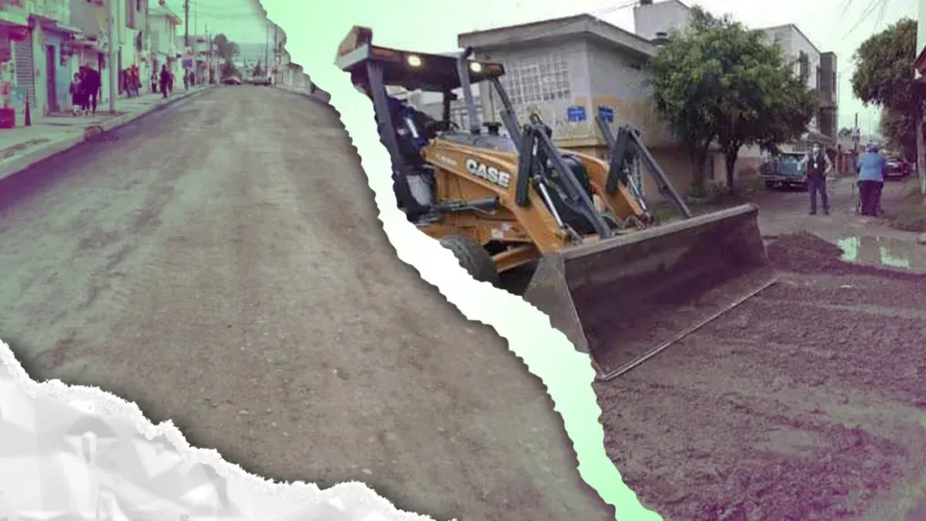 Obras de pavimentación del Ayuntamiento de Puebla arrancan en San Francisco Totimehuacan