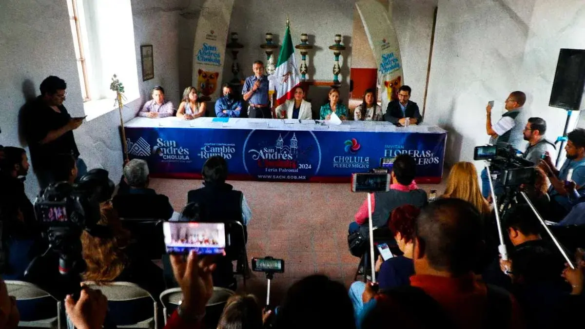 Estas son las actividades programadas para la Feria Patronal de San Andrés Cholula 2024