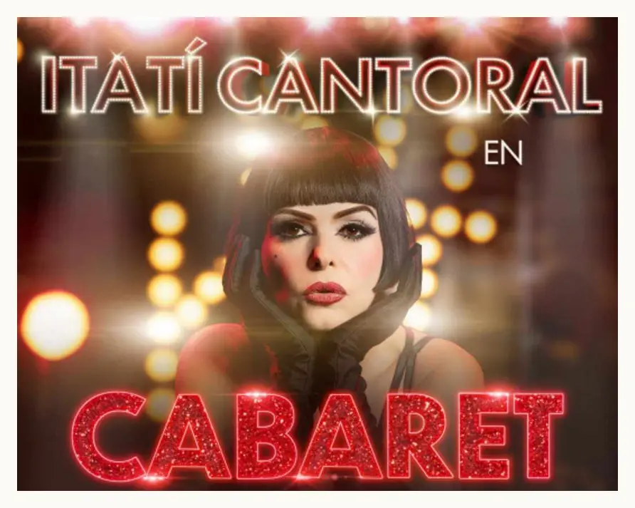 Itatí Cantoral estará en Puebla representando a Sally Bowles en el musical Cabaret 