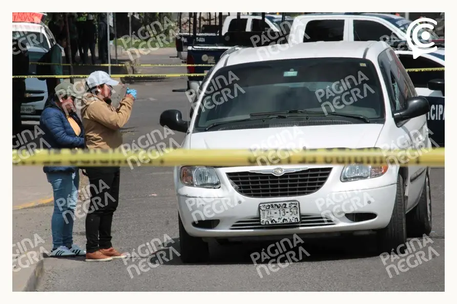 Balean y matan a conductor junto a Plaza San Diego en San Pedro Cholula