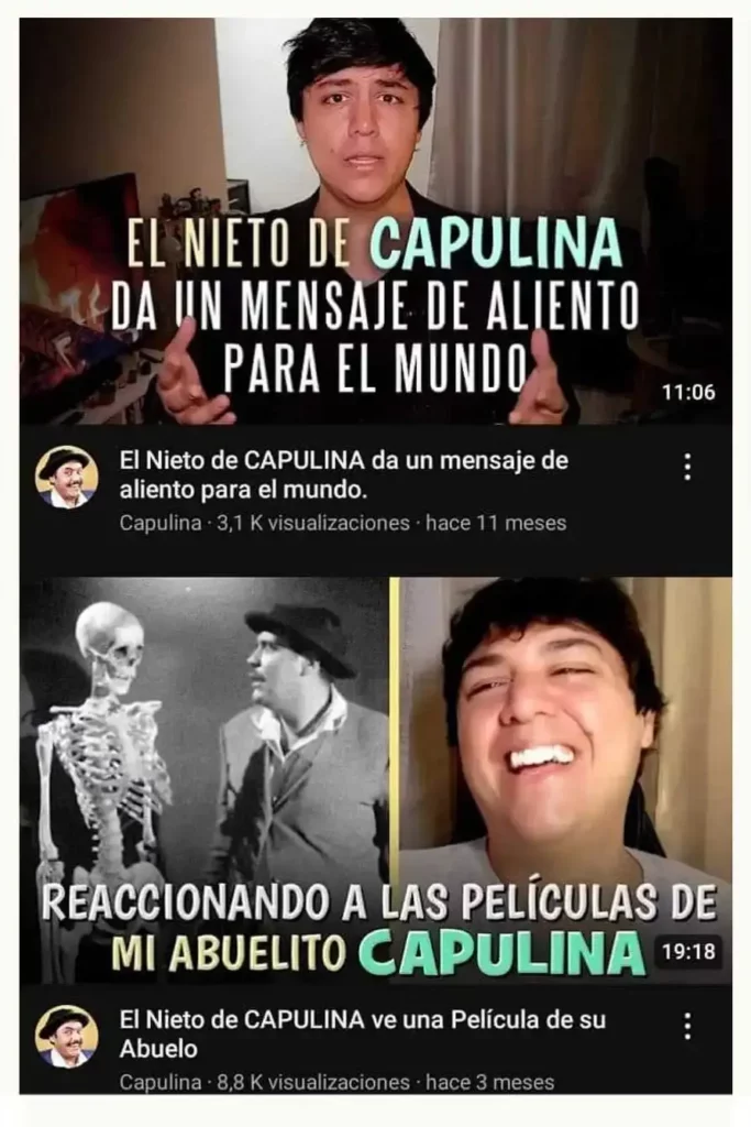 Critican a nieto de Capulina por lucrar con su imagen vendiendo el “Capupaquete”