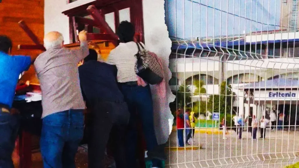 Se desata violencia en el Club Britania Zavaleta tras pelea entre administraciones