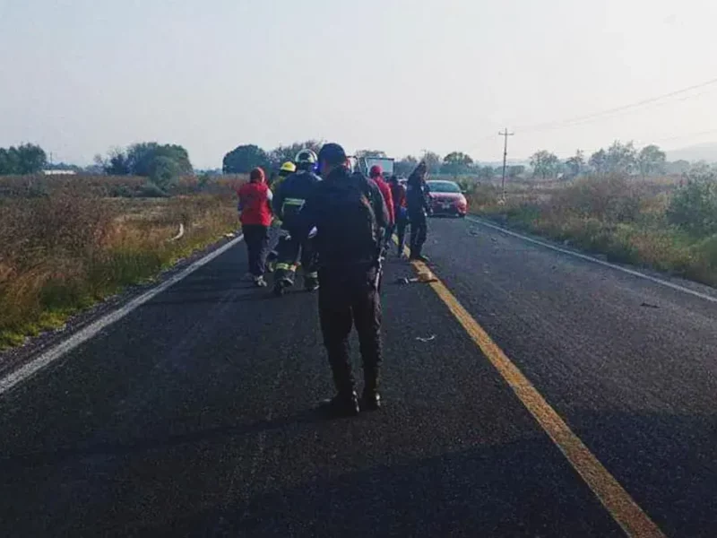 Ciclista murió atropellado en la carretera federal El Seco-Azumbilla, Puebla; el responsable huyó