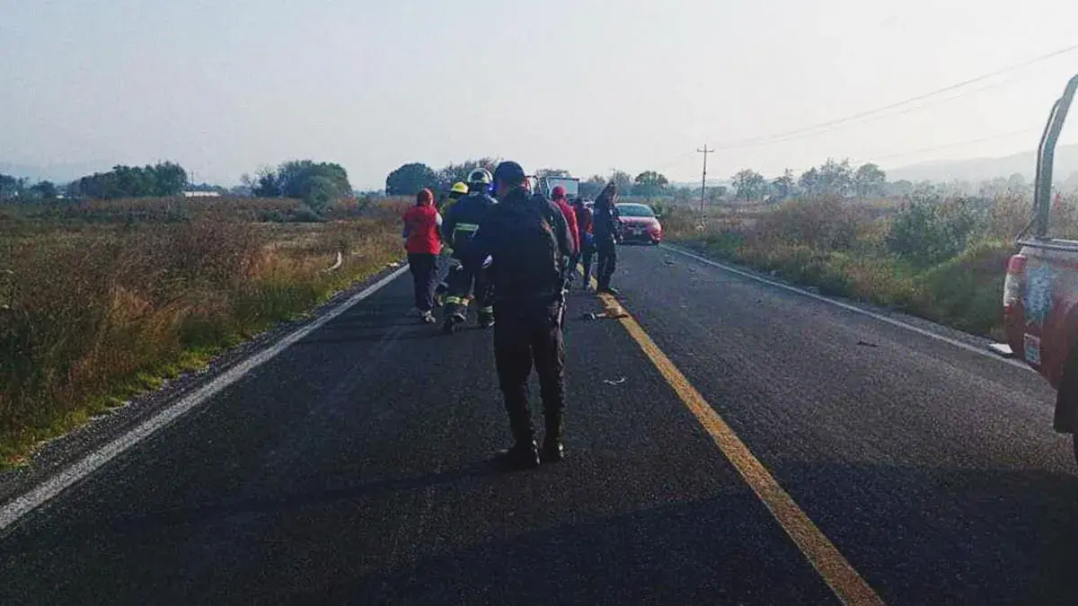 Ciclista murió atropellado en la carretera federal El Seco-Azumbilla, Puebla; el responsable huyó